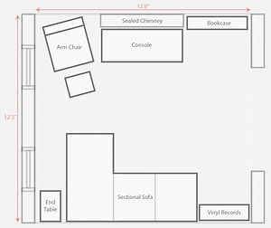Advice on RSL 12S placement in a small room