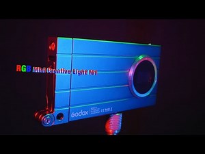 Godox: RGB Mini Creative Light R1 & M1 tutorial