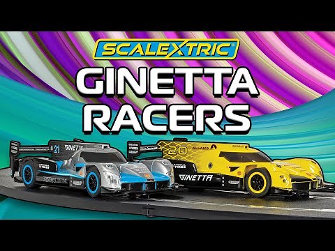 SCALEXTRIC | GINETTA RACERS SET