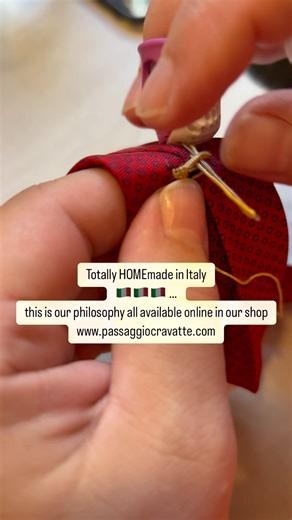 3K views · 158 reactions | Totally HOMEmade in Italy  …this is our philosophy all available online in our shop www.passaggiocravatte.com | Passaggio Cravatte | Facebook