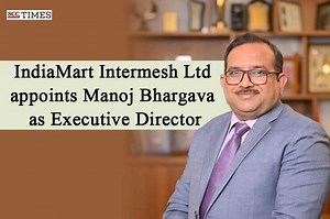 IndiaMart Intermesh Ltd appoints Manoj Bhargava as Executive Director