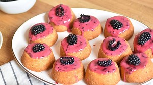 Blackberry Hazelnut Tea Cakes Recipe