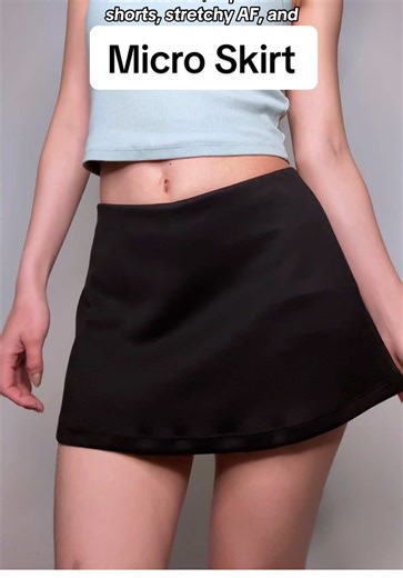 Black Micro Skirt Review: Affordable and Stylish