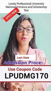LPU Admission Process 2026 😍| LPUNEST 2026 | LPU Admission Process | Lovely Professional University