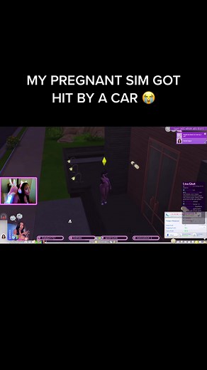 Right before she was supposed to give birth omg 😭 twitch.tv/slytherhoe 🫶🏾 #sims4 #sims4mods #wickedwhims #simscc #blacksimmer #lifetragediesmod #simsmods