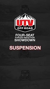 15 reactions | Four-Seat Forced Induction UTV Suspension Comparison! Stay tuned for the full comparison. @utvoffroadmag #utvoffroad #FI4Showdown @canamoffroad @kawasakiusa @polarisrzr @speedutv #maverickrxrs #rzrpros #teryx5h2 #speedutv @offroadtraveltv @redline_mm @utvguide : @rgmedia_inc | UTV Off-Road | Facebook