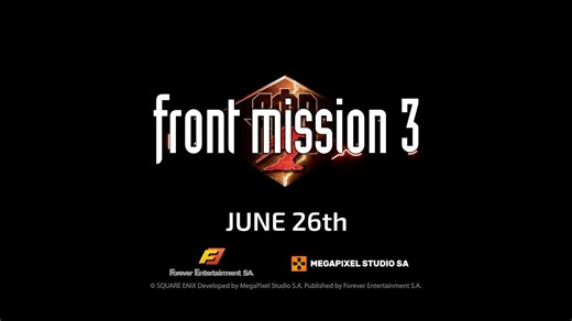 Front Mission 3 Remake Official Nintendo Switch Release Date Announcement Trailer