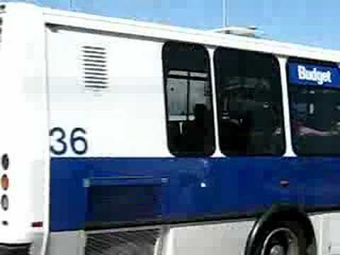 LAX and rental car buses