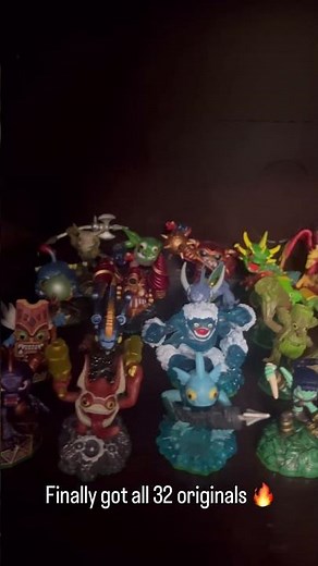 Finally Collected all 32 Spyros Adventure Figures! #skylanders