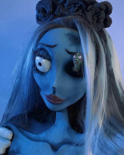 wedding szn, but make it corpse bride 💙 📹 created by @/ciaciaxo [on IG] in celebration of #31nightsofhalloween | 31 Nights of Halloween