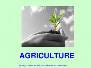 AGRICULTURE - SlideServe