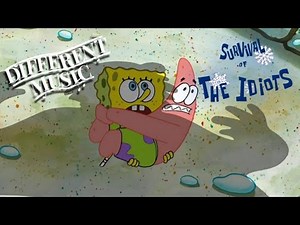 SpongeBob SquarePants: Survival Of The Idiots (Different Music)