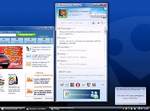 Main features in Windows Live Messenger