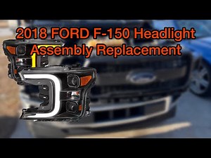 2018-2020 ford f-150 headlight assembly install #ford #f150 #mechanic