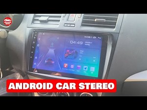 How To Install Android Car Radio On Mazda 3
