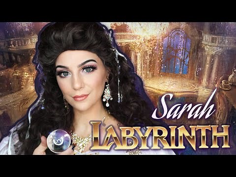 Sarah Masquerade Cosplay Makeup, Wig, & Costume Tutorial✨【Labyrinth】| Halloween 2022 | Madalyn Cline