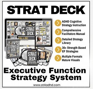 STRATegy Deck Executive Function Strategies ADHD Classroom Support