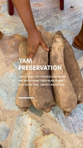 478K views · 6.4K reactions | This is how I slice and preserve yams when in abundance. This method saves time, money, and energy. Please leave your questions below, and I’ll be happy to answer. #yam #processing #foodstorage #preservation #foodpreservation #freezing #frozen | The Hot Burner | Facebook