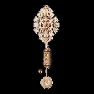 Pendulum Wall Clock Wood model kit ✔️ WoodTrick