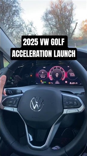 2025 VW GOLF Variant/Wagon 1.5 eTSI (150 PS) ACCELERATION LAUNCH #acceleration #shorts #fypage #vw
