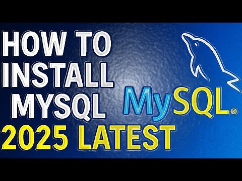 How to install MySQL Server 8.0.43 & MySQL Workbench on Windows 11 [ 2025 Update ] SQL Programming