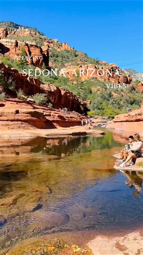 Sliding Rock Arizona. #slidingrock #sedona #sedonaarizona #Arizona #Amazing #amazingview #view | Erick Arellano Sotelo