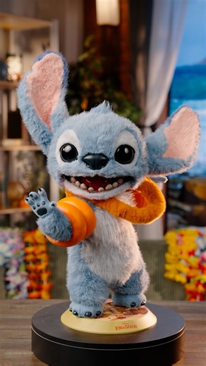Aloha! Join us for a First Look at the newest updates on the adorable Stitch Collectible Figure by Hot Toys. 🌺 🕶️ He's available for pre-order at Sideshow now! | Sideshow Collectibles
