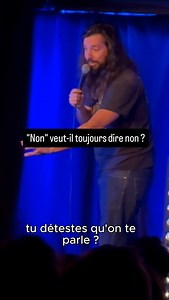 Le consentement est toujours respecté dans mes spectacles #humour | Urbain