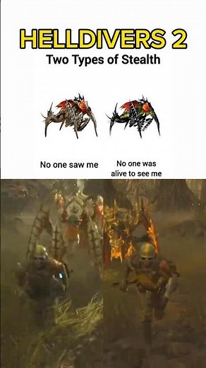 Stalker vs Predator Stalker - Helldivers 2