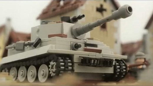 The Battle of Caen with Lego