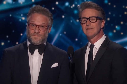 Seth Rogen's brutal jab at Trump supporters mysteriously cut from star-studded awards ceremony stream