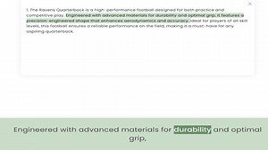 competitive play. Engineered with advanced materials for durability and optimal grip, it features a