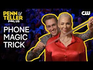 Magicians Perform Magic Trick with Alyson's Phone | Penn & Teller: Fool Us | The CW
