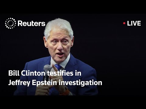 LIVE: Bill Clinton testifies in Epstein investigation