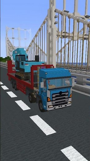 Minecraft | Build Self-loader Truck Using Create Mod and Chisels & Bits | Episode 4 #minecraftshorts