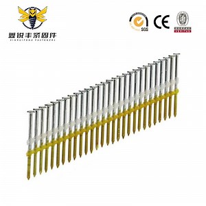 [Hot Item] Plastic Strip Nails 21 Degree Plastic Sheet Collated Framing Nails