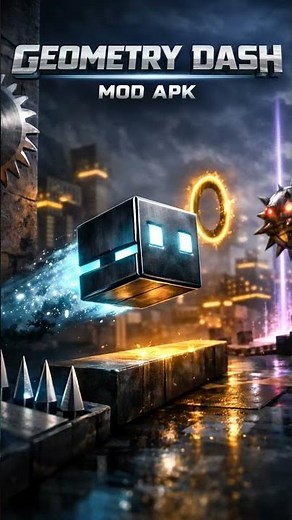 Geometry Dash Mod Apk #geometrydashmodapk #geometrydash #gdupdate #gamingmusic #gd #gaming #games