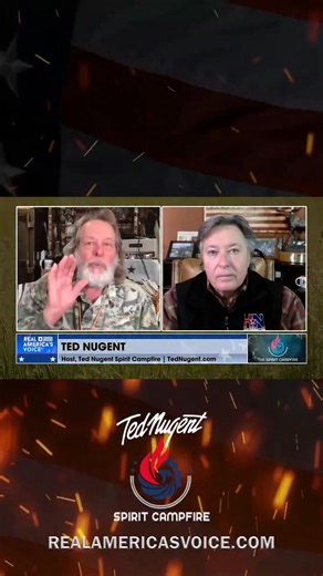 154K views · 7.3K reactions | I play for the people. Join me for full on truth logic and commonsense on my Real America's Voice Spirit Campfire! Go to: https://americasvoice.news/playlists/show/ted-nugent-spirit-campfire #truth #logic #commonsense | Ted Nugent | Facebook