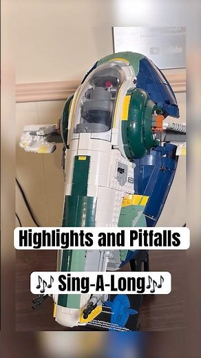 Musical LEGO Reviews: UCS Jango Fetts Slave 1 #lego #legoreview #legostarwars #jangofett #starwars