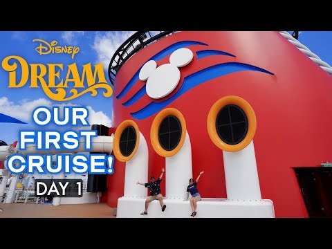Our FIRST DISNEY CRUISE! Disney Dream 2023 Embarkation Day