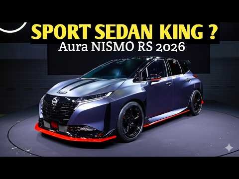 Nissan Aura NISMO RS 2026 🔥 Sport Sedan Under 10 Lakh? Full Review in Hindi!