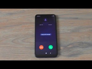 Xiaomi Redmi 7 - Incoming call