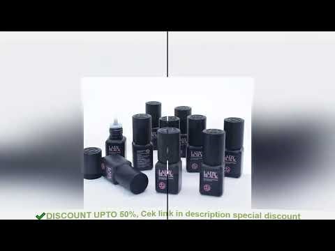 10Pcs Korea Original Lady Black False Eyelash Extensions Glue Low Irritation for Sensitive Skin