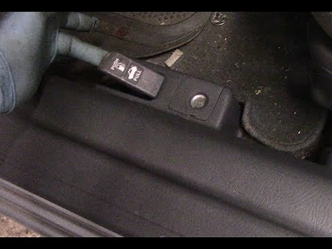Honda Civic fuel door or trunk release problem & repaired