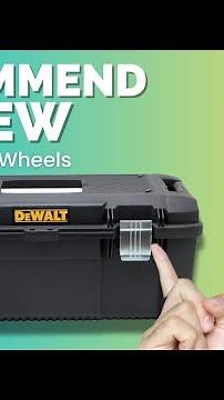 DEWALT Tool Box On Wheels Review