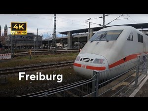 Trains in Freiburg, Germany 🇩🇪 | Züge - Freiburg im Breisgau | Deutsche Bahn