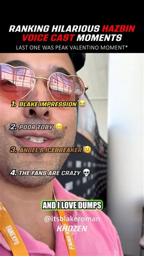 Ranking Hilarious Hazbin Voice Cast Moments! #hazbinhotel