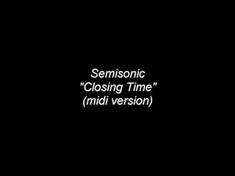 Semisonic - closing time (midi version)