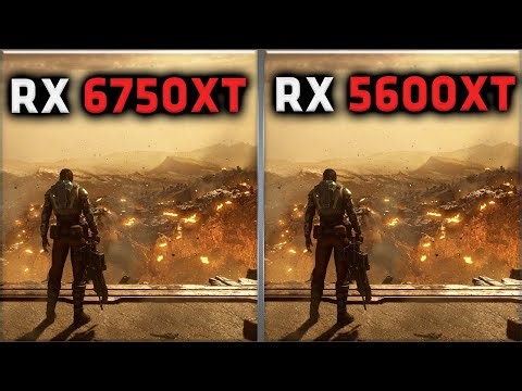 6750 XT vs 5600 XT Benchmark – 59 Tests