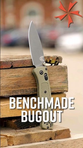 Why You Should Own a Benchmade Bugout #KnifeCenter #shorts